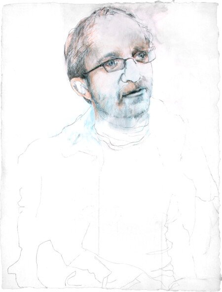 2007
Carbón y pastel sobre papel de algodón
130 x 98 cm
De la serie: De zorros, erizos y otras personalidades